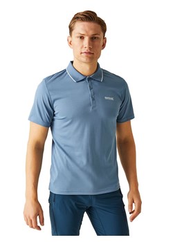 Regatta Funkcyjna koszulka polo &quot;Maverik V&quot; w kolorze błękitnym ze sklepu Limango Polska w kategorii T-shirty męskie - zdjęcie 173480216