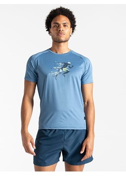 Dare 2b Koszulka sportowa &quot;Tech&quot; w kolorze niebieskim ze sklepu Limango Polska w kategorii T-shirty męskie - zdjęcie 173480496