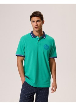 Polo NAVIGUER Zielony M ze sklepu Diverse w kategorii T-shirty męskie - zdjęcie 173481326