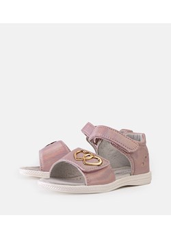 Różowe sandałki dziecięce ze skórzaną wkładką Minka ze sklepu gemre w kategorii Sandały dziecięce - zdjęcie 173498337
