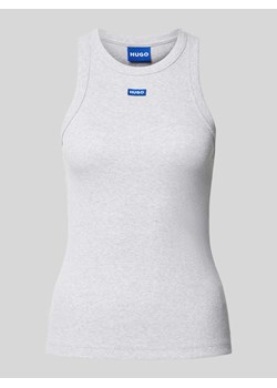 Top z naszywką z logo model ‘Easy’ ze sklepu Peek&Cloppenburg  w kategorii Bluzki damskie - zdjęcie 173500547