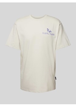 T-shirt z nadrukiem z logo model ‘Signature’ ze sklepu Peek&Cloppenburg  w kategorii T-shirty męskie - zdjęcie 173504176