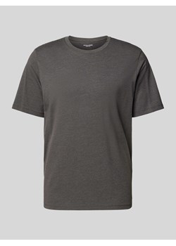 T-shirt z detalem z logo model ‘ORGANIC’ ze sklepu Peek&Cloppenburg  w kategorii T-shirty męskie - zdjęcie 173504216