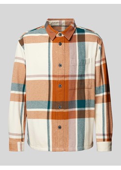 Kurtka koszulowa z kieszenią na piersi ze sklepu Peek&Cloppenburg  w kategorii Kurtki męskie - zdjęcie 173504338