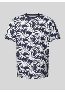 T-shirt we wzory na całej powierzchni ze sklepu Peek&Cloppenburg  w kategorii T-shirty męskie - zdjęcie 173504445