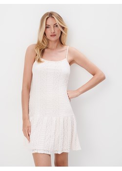 Mohito - Letnia sukienka mini - kremowy ze sklepu Mohito w kategorii Sukienki - zdjęcie 173505149