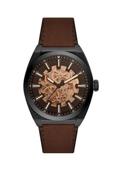 Fossil zegarek męski kolor czarny ze sklepu ANSWEAR.com w kategorii Zegarki - zdjęcie 173506508