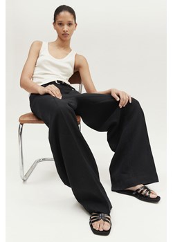 H & M - Klapki espadryle - Czarny ze sklepu H&M w kategorii Spodnie damskie - zdjęcie 173507265
