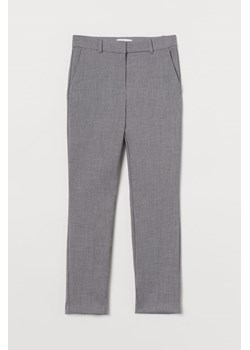 H & M - Spodnie cygaretki - Szary ze sklepu H&M w kategorii Spodnie damskie - zdjęcie 173507269