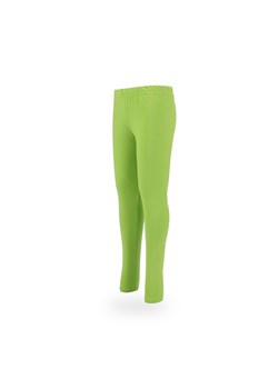 Dziewczęce legginsy basic jasnozielone ze sklepu 5.10.15 w kategorii Spodnie dziewczęce - zdjęcie 173507749