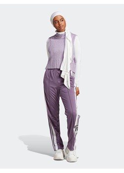 adidas Spodnie sportowe w kolorze fioletowym ze sklepu Limango Polska w kategorii Spodnie damskie - zdjęcie 173508855