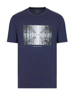 t-shirt męski armani exchange 3dzthv zjbyz granatowy ze sklepu Royal Shop w kategorii T-shirty męskie - zdjęcie 173512855