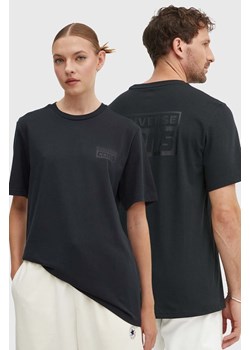 Converse t-shirt bawełniany kolor czarny z nadrukiem 10021134-A28 ze sklepu ANSWEAR.com w kategorii T-shirty męskie - zdjęcie 173513276