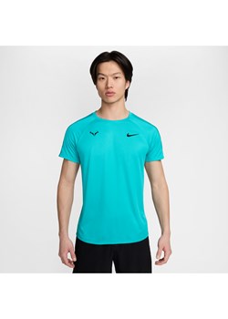 Męska koszulka z krótkim rękawem do tenisa Nike Dri-FIT Rafa Challenger - Zieleń ze sklepu Nike poland w kategorii T-shirty męskie - zdjęcie 173513315