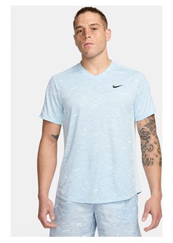Męska koszulka do tenisa Dri-FIT NikeCourt Victory - Niebieski ze sklepu Nike poland w kategorii T-shirty męskie - zdjęcie 173513329