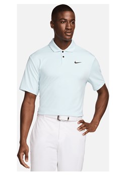 Męska koszulka polo do golfa w jednolitym kolorze Nike Dri-FIT Tour - Niebieski ze sklepu Nike poland w kategorii T-shirty męskie - zdjęcie 173513335