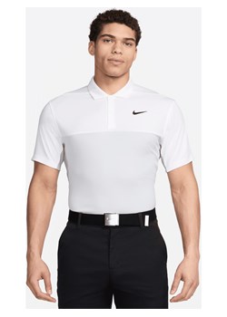 Męska koszulka polo do golfa Dri-FIT Nike Victory+ - Biel ze sklepu Nike poland w kategorii T-shirty męskie - zdjęcie 173513336