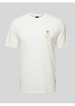 T-shirt z o kroju slim fit z nadrukiem z motywem model ‘BASIC’ ze sklepu Peek&Cloppenburg  w kategorii T-shirty męskie - zdjęcie 173513717