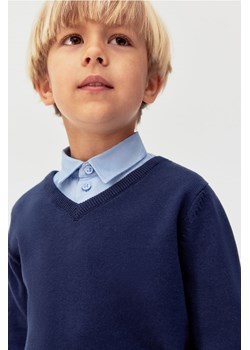 H & M - Szkolny sweter - Niebieski ze sklepu H&M w kategorii Swetry chłopięce - zdjęcie 173514307