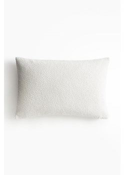 H & M - Poszewka na poduszkę z bouclé - Biały ze sklepu H&M w kategorii Poszewki na poduszki - zdjęcie 173514428