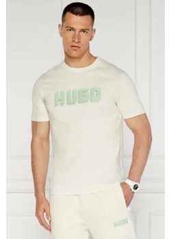 HUGO T-shirt | Regular Fit ze sklepu Gomez Fashion Store w kategorii T-shirty męskie - zdjęcie 173515978