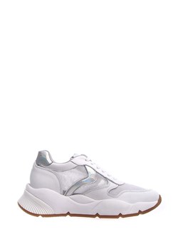 Voile Blanche Sneakersy w kolorze srebrno-białym ze sklepu Limango Polska w kategorii Buty sportowe damskie - zdjęcie 173516228