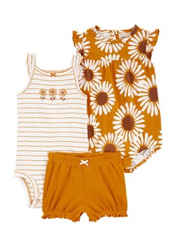 carter&apos;s 3-częściowy zestaw w kolorze pomarańczowym ze sklepu Limango Polska w kategorii Odzież dla niemowląt - zdjęcie 173516586