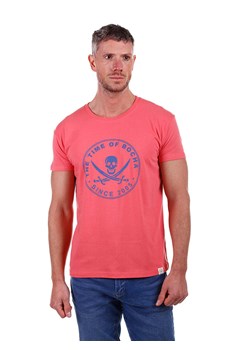 The Time of Bocha Koszulka w kolorze koralowym ze sklepu Limango Polska w kategorii T-shirty męskie - zdjęcie 173517269