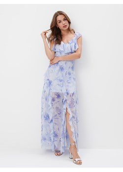Mohito - Szyfonowa sukienka maxi - błękitny ze sklepu Mohito w kategorii Sukienki - zdjęcie 173517979