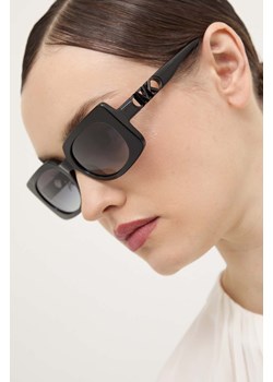 Michael Kors okulary przeciwsłoneczne BORDEAUX damskie kolor czarny 0MK2215 ze sklepu ANSWEAR.com w kategorii Okulary przeciwsłoneczne damskie - zdjęcie 173520398