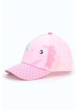 Dziewczęca różowa czapka z daszkiem- konik morski ze sklepu 5.10.15 w kategorii Czapki dziecięce - zdjęcie 173520488