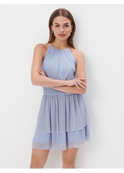 Mohito - Niebieska sukienka mini - błękitny ze sklepu Mohito w kategorii Sukienki - zdjęcie 173520857