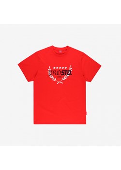 Męski t-shirt z nadrukiem Prosto Huffle - czerwony ze sklepu Sportstylestory.com w kategorii T-shirty męskie - zdjęcie 173521649