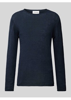 Sweter z dzianiny z fakturowanym wzorem ze sklepu Peek&Cloppenburg  w kategorii Swetry męskie - zdjęcie 173521829