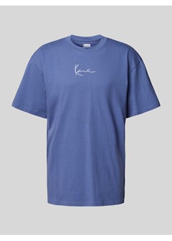 T-shirt z nadrukiem z logo ze sklepu Peek&Cloppenburg  w kategorii T-shirty męskie - zdjęcie 173521837