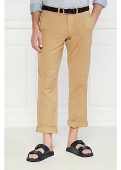 POLO RALPH LAUREN Lniane spodnie STFBEDFORDP | Straight fit ze sklepu Gomez Fashion Store w kategorii Spodnie męskie - zdjęcie 173522108