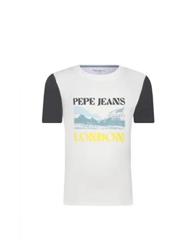 Pepe Jeans London T-shirt | Regular Fit ze sklepu Gomez Fashion Store w kategorii T-shirty chłopięce - zdjęcie 173522157