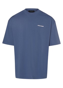PEGADOR Koszulka męska Mężczyźni Bawełna indygo jednolity ze sklepu vangraaf w kategorii T-shirty męskie - zdjęcie 173522456