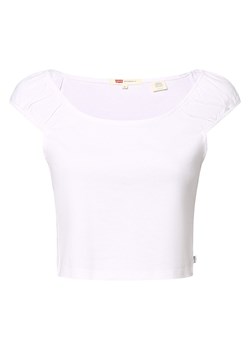 Levi's Koszulka damska Kobiety Bawełna biały jednolity ze sklepu vangraaf w kategorii Bluzki damskie - zdjęcie 173522525