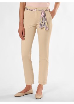 BRAX Spodnie Kobiety Bawełna beżowy jednolity ze sklepu vangraaf w kategorii Spodnie damskie - zdjęcie 173522556