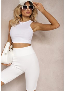 Biały Top Tinetha ze sklepu Renee odzież w kategorii Bluzki damskie - zdjęcie 173524599