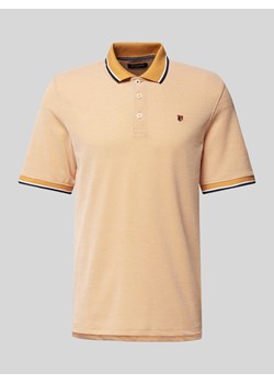 Koszulka polo o kroju regular fit z wyhaftowanym logo model ‘BLUWIN’ ze sklepu Peek&Cloppenburg  w kategorii T-shirty męskie - zdjęcie 173524665