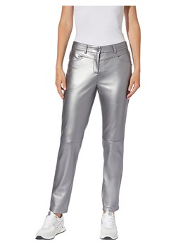 Heine Spodnie w kolorze srebrnym ze sklepu Limango Polska w kategorii Spodnie damskie - zdjęcie 173524997
