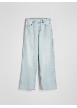 Reserved - Jeansy wide leg - niebieski ze sklepu Reserved w kategorii Jeansy damskie - zdjęcie 173526485