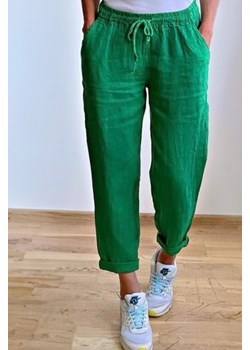 Spodnie TELMORSA GREEN ze sklepu Ivet Shop w kategorii Spodnie damskie - zdjęcie 173527346