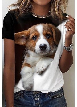T-shirt MOLERISA ze sklepu Ivet Shop w kategorii Bluzki damskie - zdjęcie 173527359