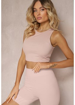 Różowy Top Tinetha ze sklepu Renee odzież w kategorii Bluzki damskie - zdjęcie 173527505