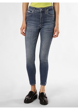 Calvin Klein Jeans Dżinsy Kobiety Bawełna medium stone jednolity ze sklepu vangraaf w kategorii Jeansy damskie - zdjęcie 173527518