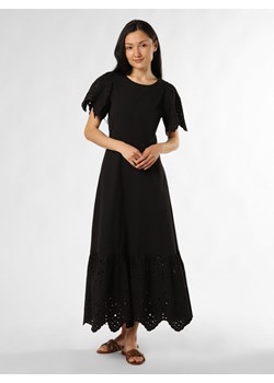 Selected Femme Sukienka damska - SLFKelli Kobiety Bawełna czarny jednolity ze sklepu vangraaf w kategorii Sukienki - zdjęcie 173527519