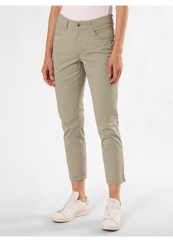 MAC Spodnie - Melanie Kobiety Bawełna trzcinowy jednolity ze sklepu vangraaf w kategorii Spodnie damskie - zdjęcie 173527529
